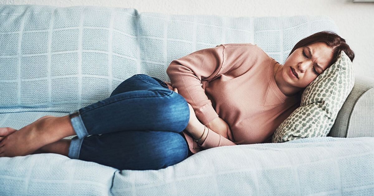 Stomach aches (Image via Deep Heat)